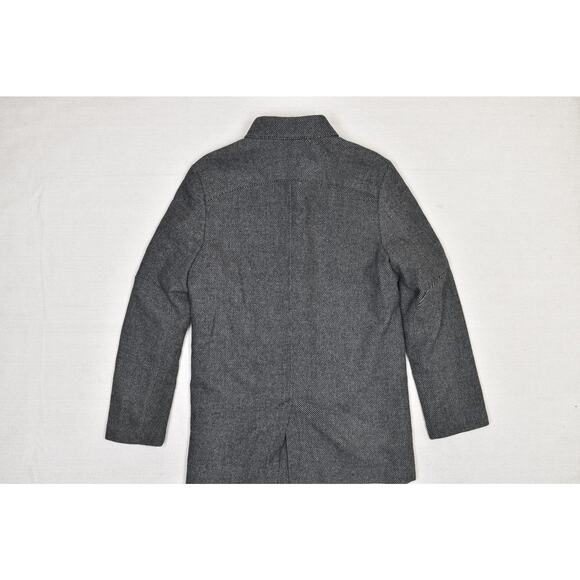 Perry Ellis Mens Herringbone Sport Coat Jacket Regular Size S Full Zip - Picture 2 of 8